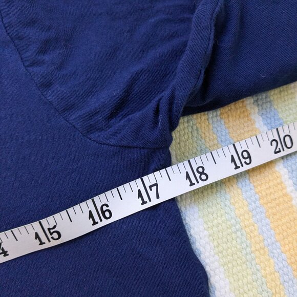 ⭐ J. Crew blue "Weekend Crew" Collector Tee Small - Picture 8 of 10